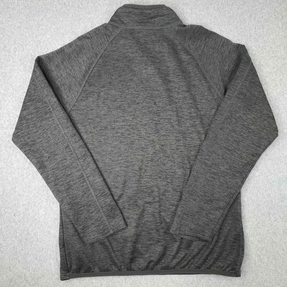 NORTH FACE Canyonlands Long‎ Sleeve Gray Quarter 1/4 Zip Fleece Sweater Men's M